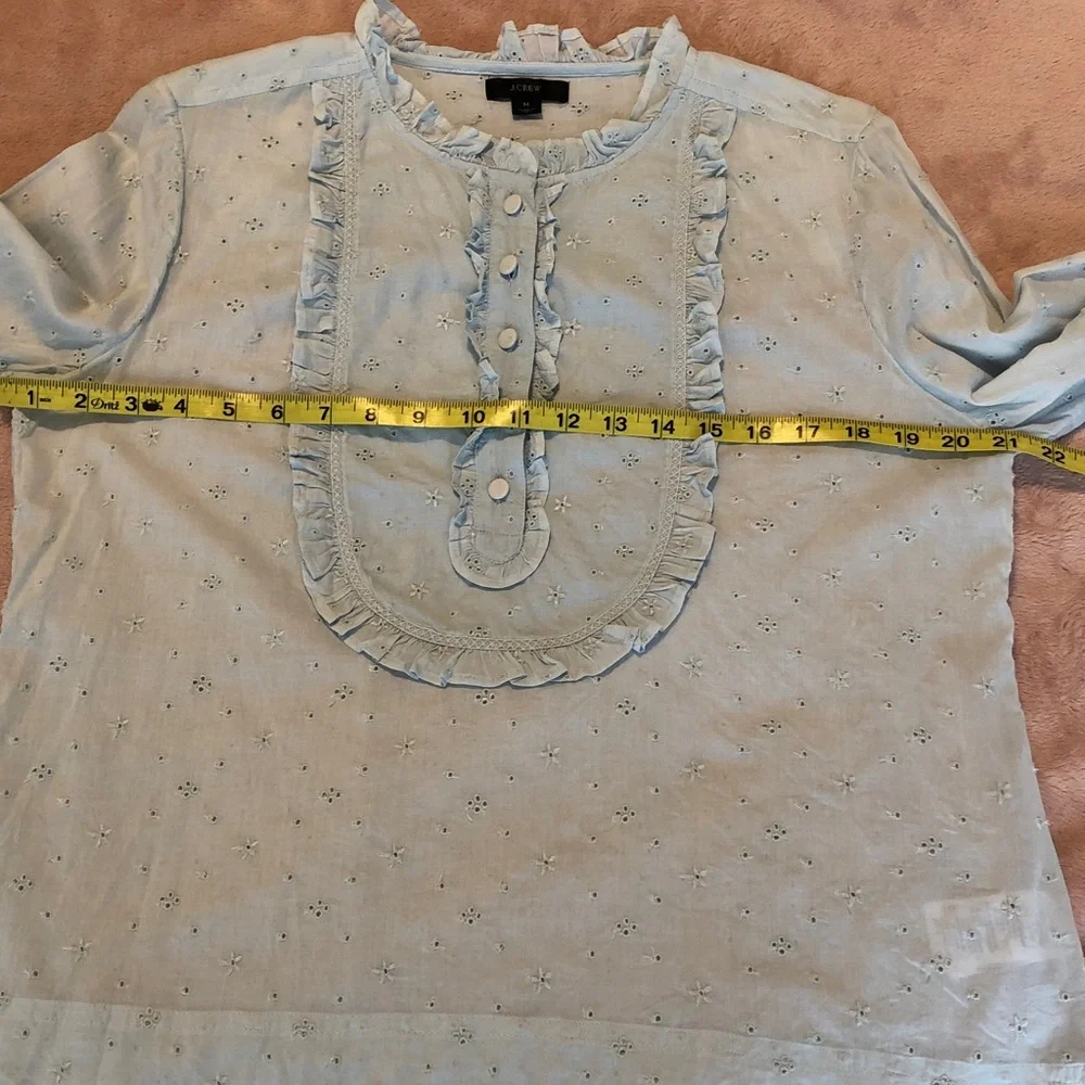 J. Crew Embroidered Top